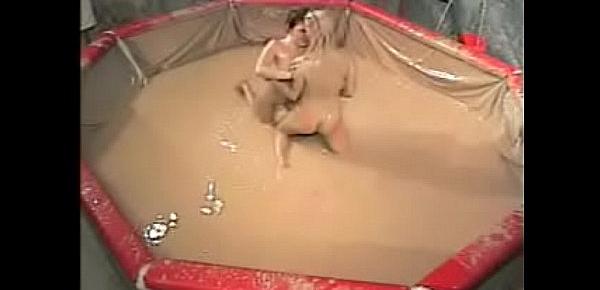  Retro Mud Wrestling